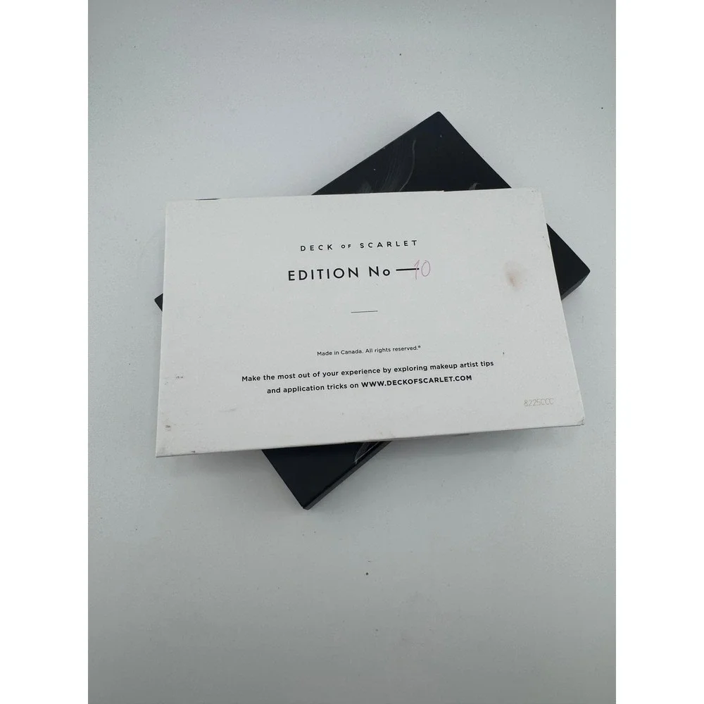 Deck of Scarlet Edition‎ No 10 Makeup Palette Eyeshadow Blush Highlighter Lip